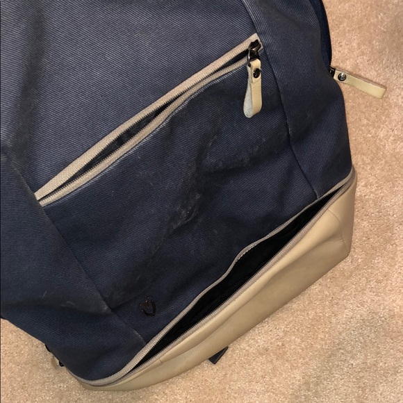 Vessel blue/cream multi-use backpack - Picture 5 of 7